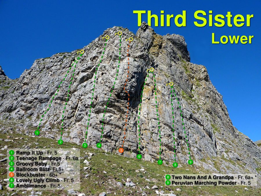 topo of "Third Sister Lower"