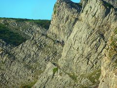 group of climbers at First Sister, Gower, South Wales